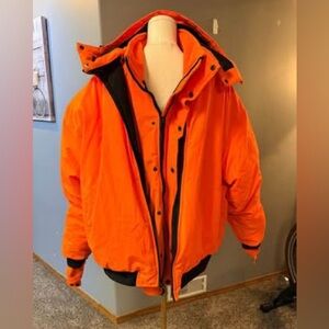 Remington Men’s Blaze Orange Insulated 2-in-1 Hunting Jacket – 2XL